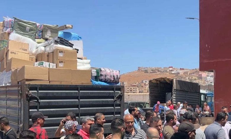 الناظور.. الجمارك تحجز شاحنة محملة بسلع استهلاكية