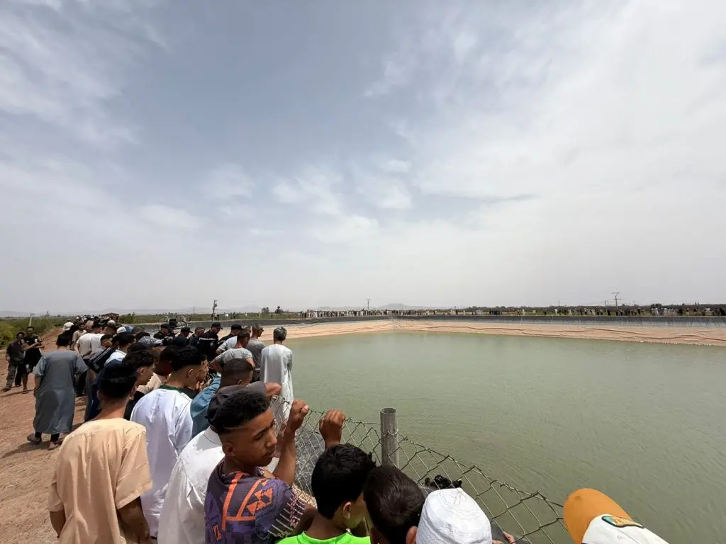 عاجل: وفاة 3 شبان غرقا بصهريج مائي بجماعة سعادة ضواحي مراكش - صور