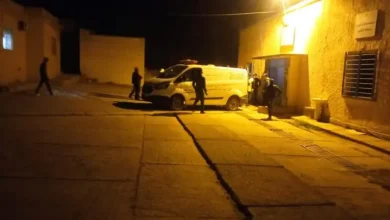 صورة من مكان الحادث