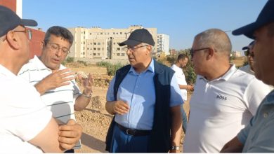 الوالي الصبار في زيارة ميدانية لتفقد مشاريع فاس استعداداً لكأسي إفريقيا والعالم