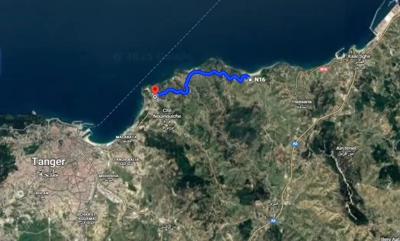 طنجة تستعد لإطلاق أشغال تثنية الطريق الساحلي نحو القصر الصغير