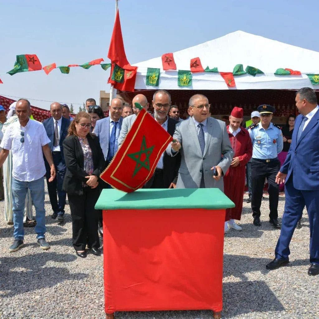 انطلاقة مشروع تطهير السائل بمركز كفايت بإقليم جرادة