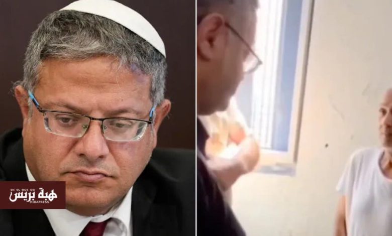 بن غفير يقتحم زنزانة مروان البرغوثي ويوجه له تهديدًا مباشرًا (فيديو)