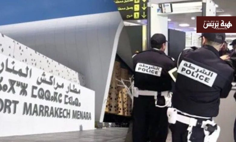 حجز شحنة من المخدرات لدى مهاجرين مغربيين بمطار مراكش