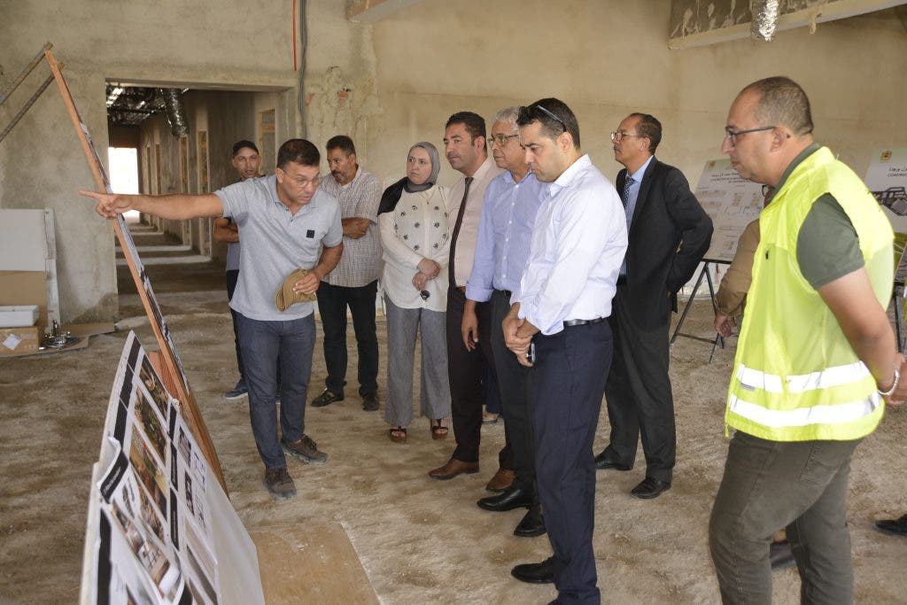 وجدة .. رئيس مجلس جهة الشرق يتفقد أشغال إنجاز دار إفريقيا وتوسيع المركب الرياضي بجامعة محمد الأول