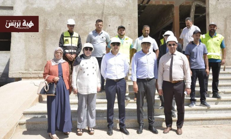 وجدة .. رئيس مجلس جهة الشرق يتفقد أشغال إنجاز دار إفريقيا وتوسيع المركب الرياضي بجامعة محمد الأول