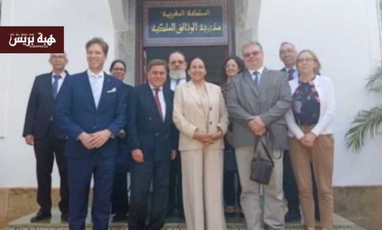 مديرية الوثائق الملكية في الرباط تستقبل وفدا من النمسا و هنغاريا