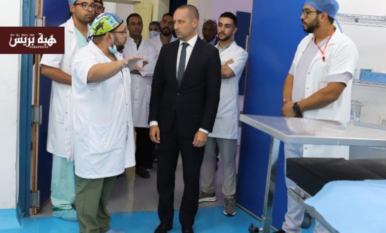 وزير الصحة يتفقد ضحايا قنينة غاز و يأمر بنقلهم لمستعجلات الدار البيضاء